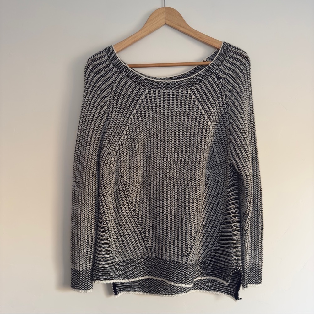 Love Marks black and white oversized sweater Size: S